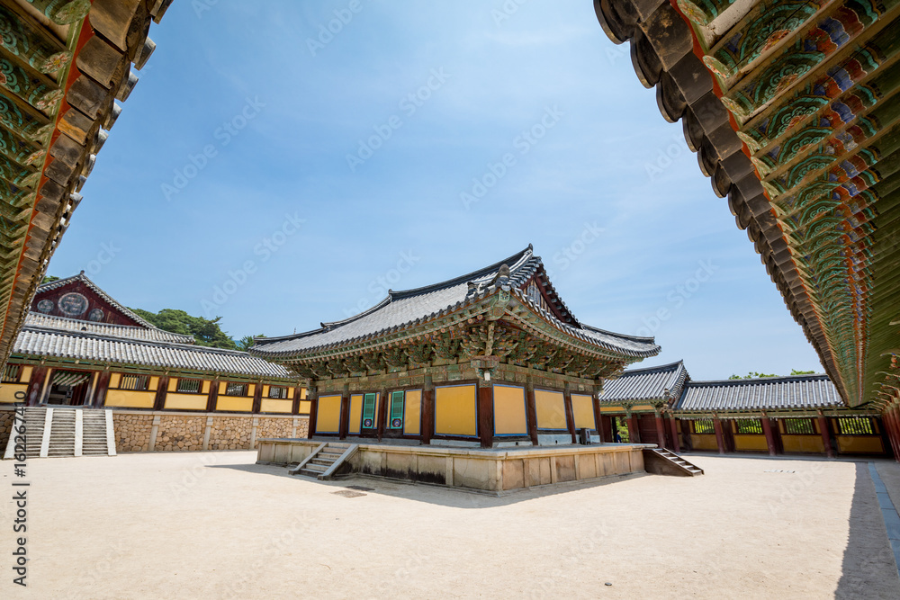 Bulguksa temple in Gyeongju, South Korea - Tour destination Bulguksa temple in Gyeongju, South Korea - Tour destination