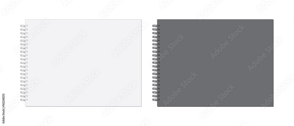 Notebook for your design and logo. Mock up Notebook for your design and logo. Mock up