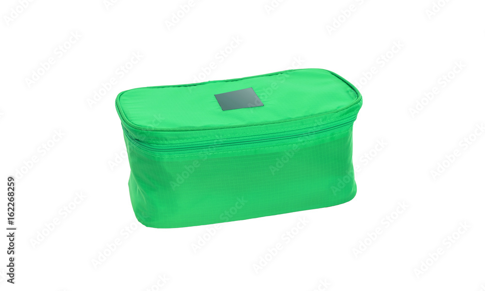 Female handbag for cosmetics. Female handbag for cosmetics.