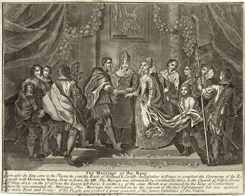 Charles I Weds H. Maria. Date: 11 May 1625 photo