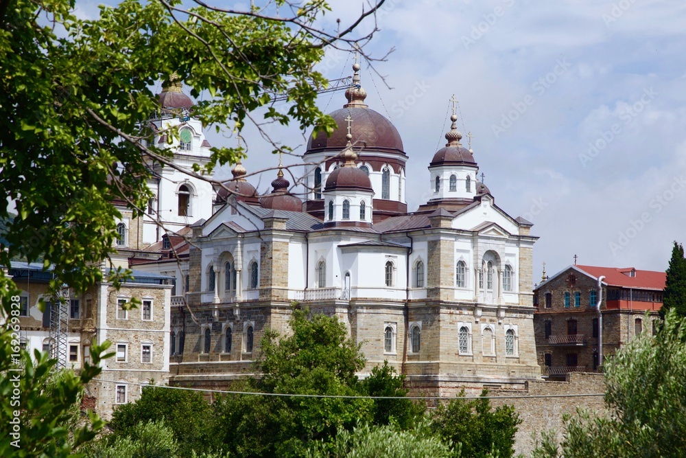 Obraz premium church in Athos