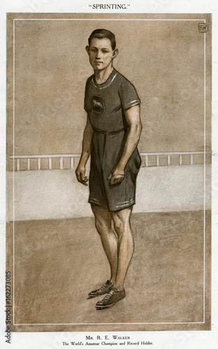 Reggie Walker Athletics. Date: 1909