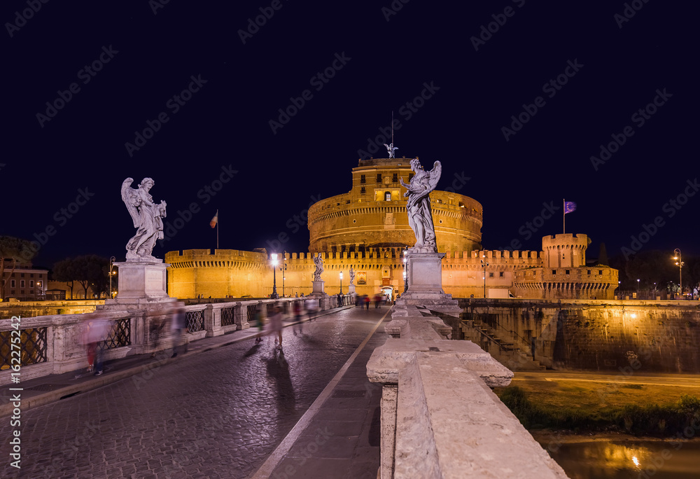 Castle de Sant Angelo in Rome Italy