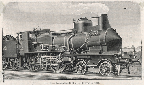 French Plm Locomotive. Date: 1899