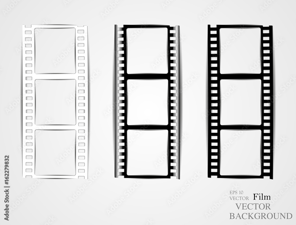 film, movie, photo, filmstrip set of film frame, vector illustration film, movie, photo, filmstrip set of film frame, vector illustration