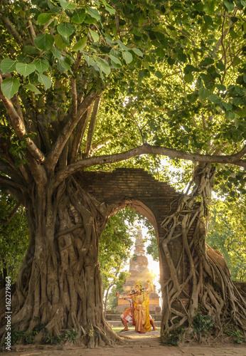 wat phra ngam temple ayutthaya