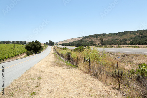 Wine country road