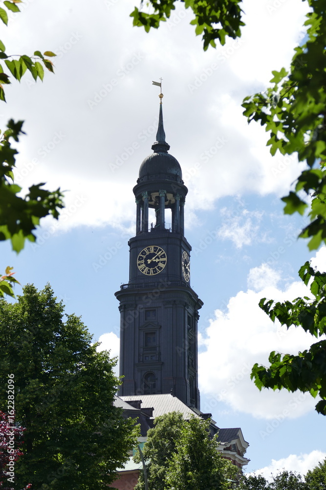 Wahrzeichen Hauptkirche Sankt Michaelis, Hamburg