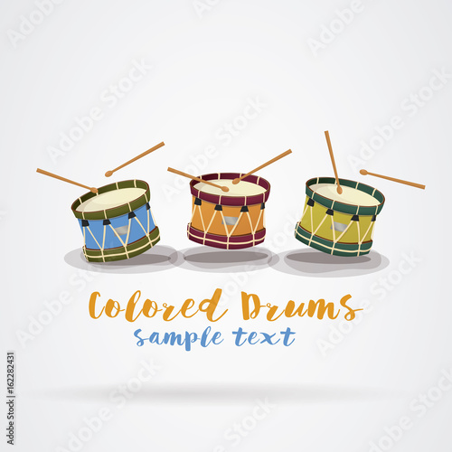 Poster drums summer