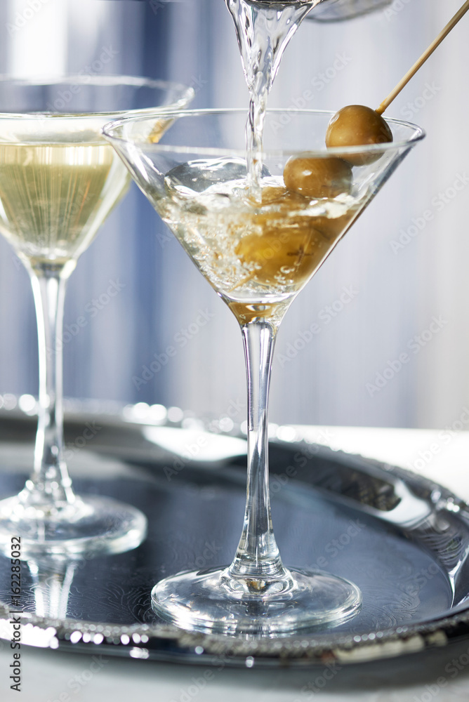 Pouring Martini Pouring Martini
