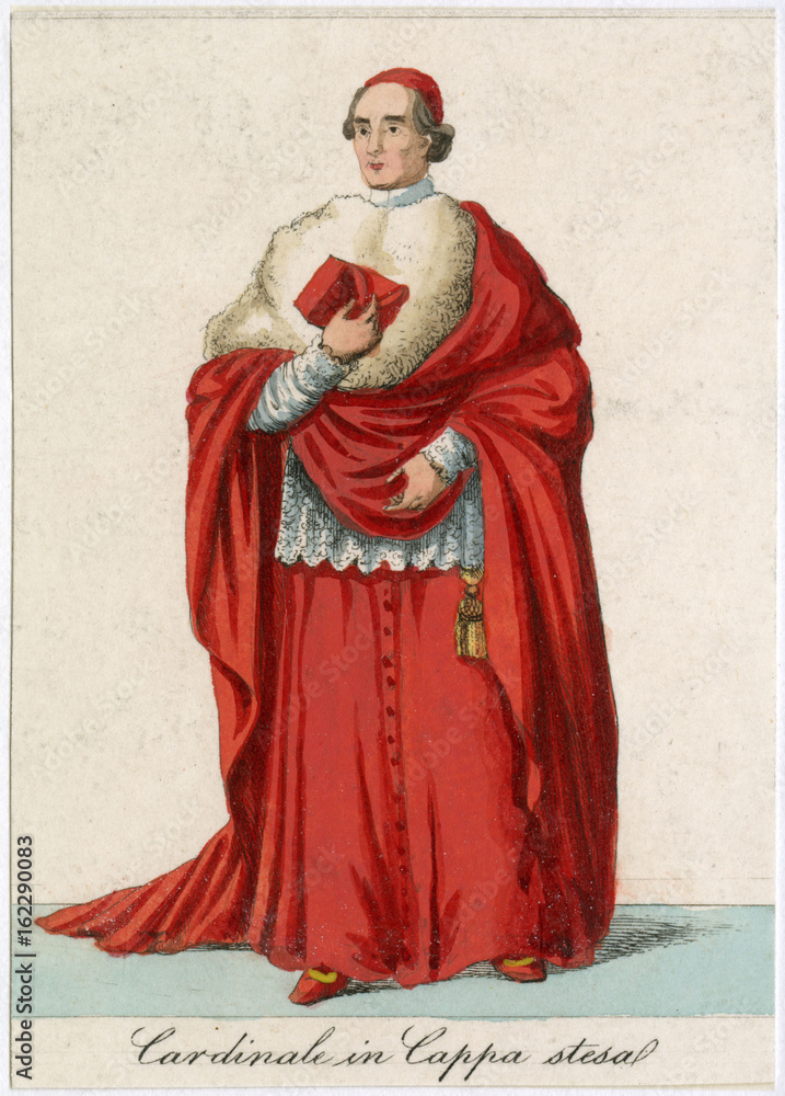 Cardinal Coppa Stesa. Date: 1833