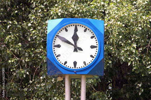 Big street clock