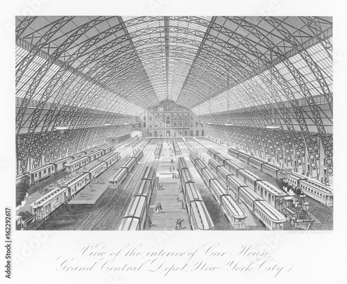 Grand Central Station. Date: 1876