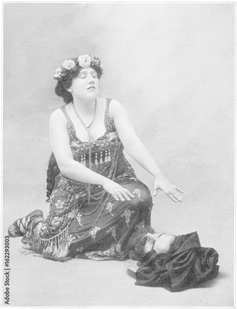 Fototapeta premium Strauss - Salome - Destinn. Date: 1905