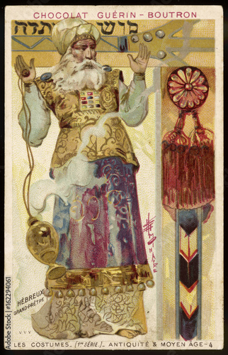 Obraz na plátne Costume - Men - Hebrewpriest. Date: ANCIENT HEBREW