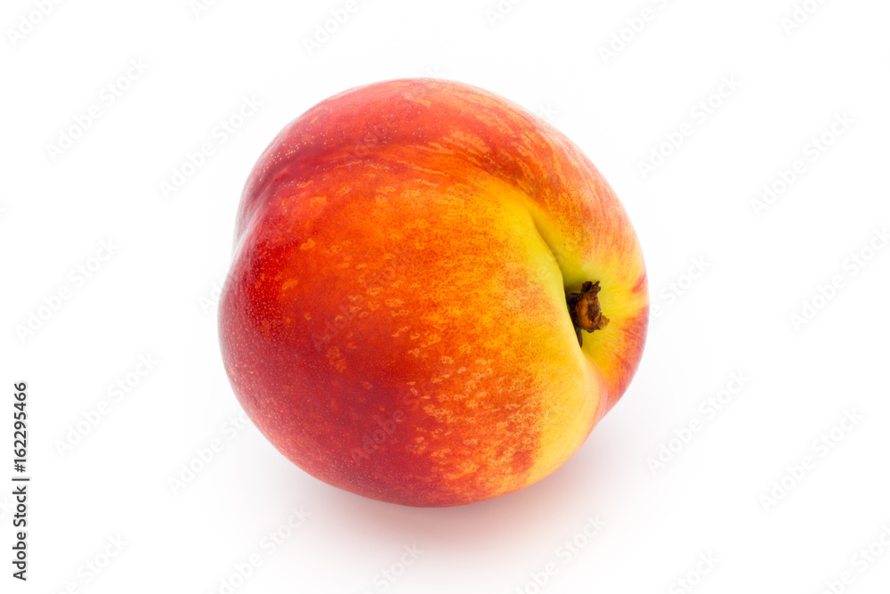Peach. Fruit with isolated on white background. Peach. Fruit with isolated on white background.