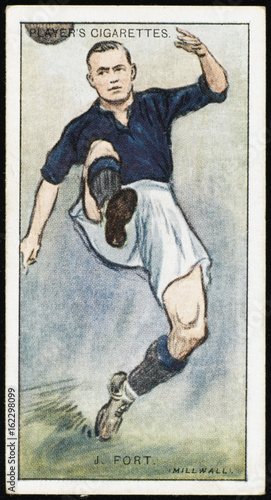 J Fort - Millwall Footballer. Date: 1928 photo