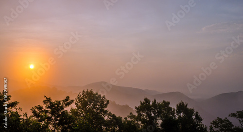 Black Rock Mountain State Park Sunrise