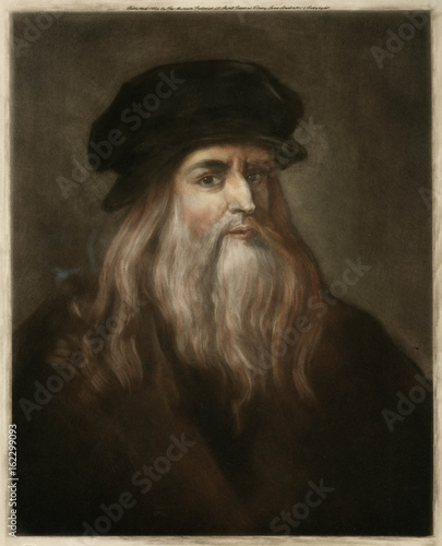 Da Vinci - Self - London. Date: 1452 - 1519 photo