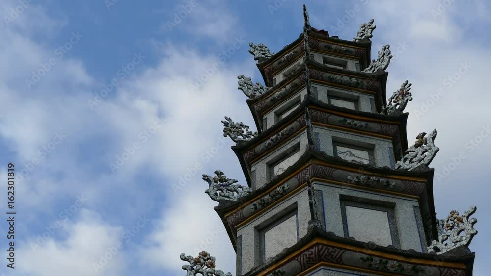 Time lapse from the Chuc Thanh Pagoda in Hoi An Vietnam Time lapse from the Chuc Thanh Pagoda in Hoi An Vietnam