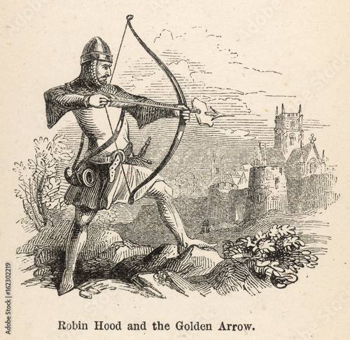 фотографія Robin Hood and the golden arrow.