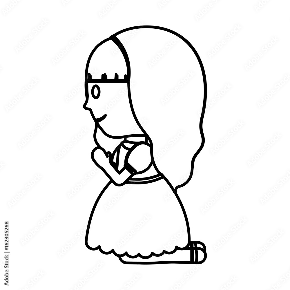 Obraz premium first communion design