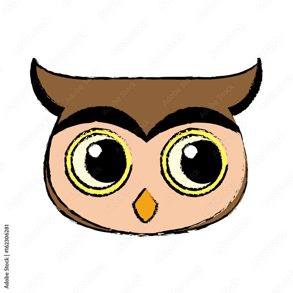 christmas owl character bird funny vector illustration christmas owl character bird funny vector illustration