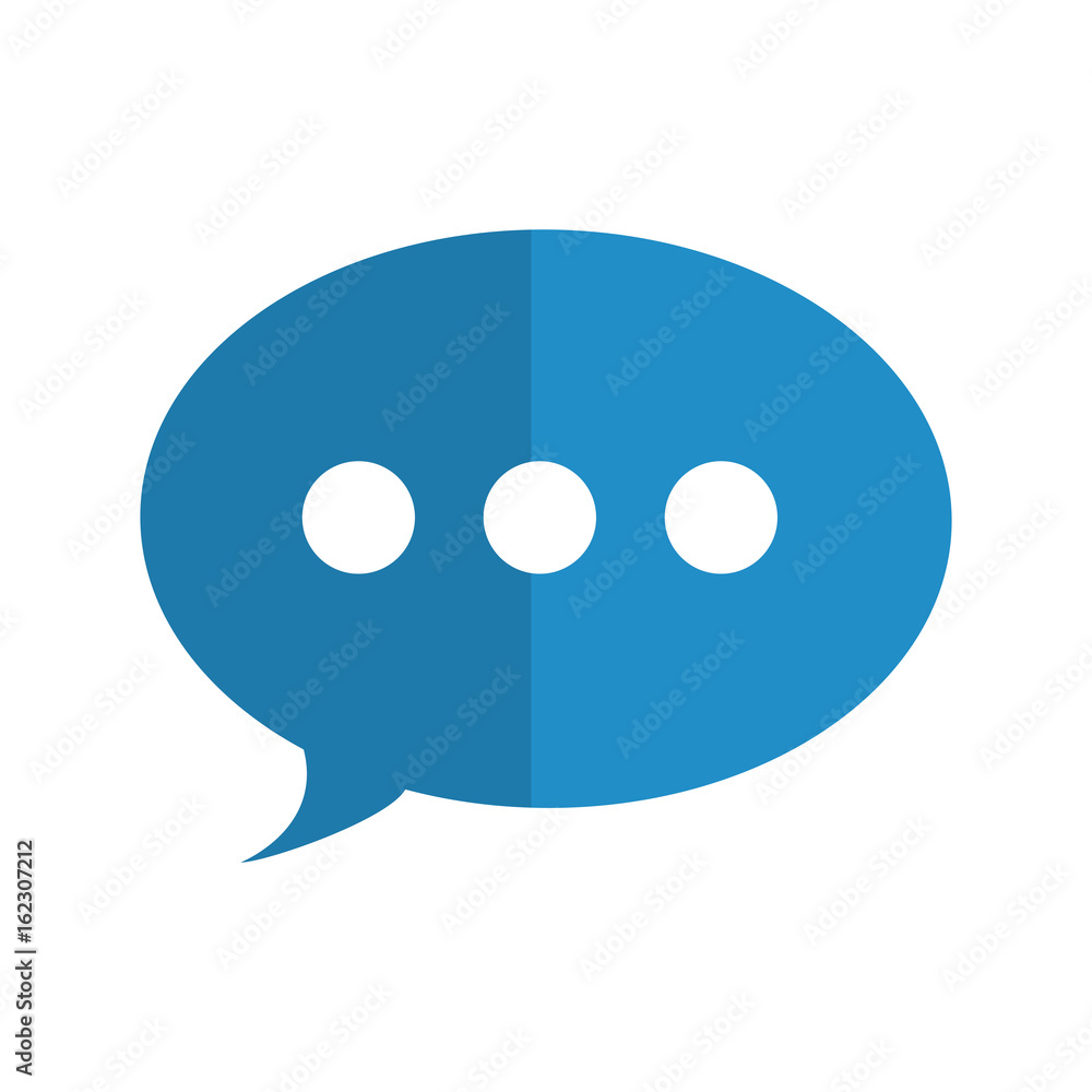 speech bubble icon over white background vector illustration speech bubble icon over white background vector illustration