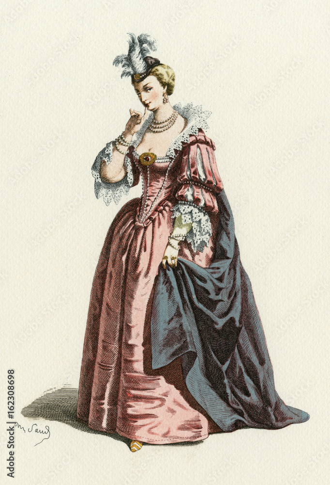 Commedia Dell'arte - Isabella. Date: 1600