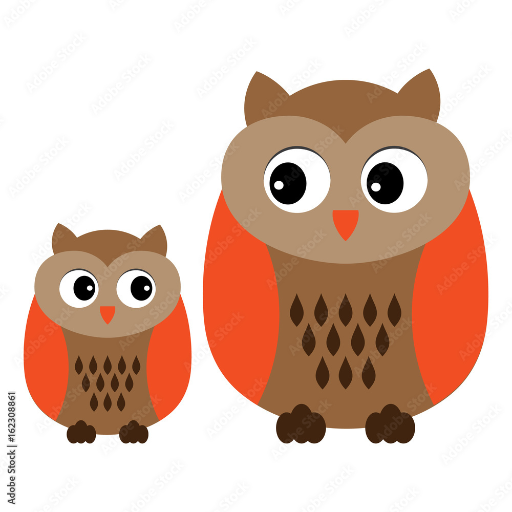 Baby Owl Clipart