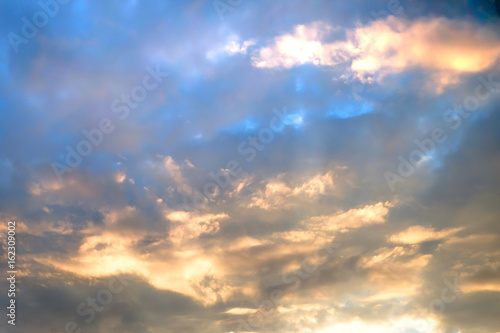 Fototapeta Naklejka Na Ścianę i Meble -  Colorful sky in twilight time