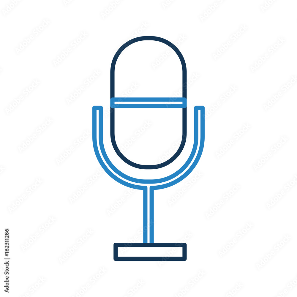 Professional microphone transmit icon vector illustration design graphic Professional microphone transmit icon vector illustration design graphic