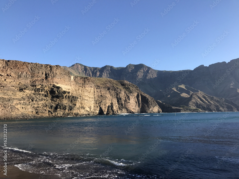 Naklejka premium Beach in Puerto de las Nieves