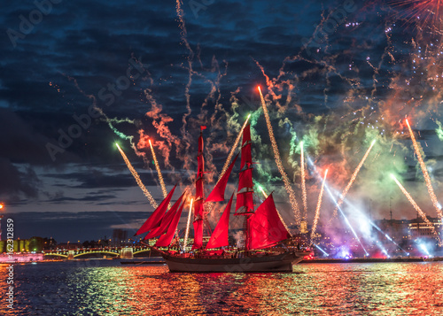 Photography The Kronor of Stockholm ship at Neva river