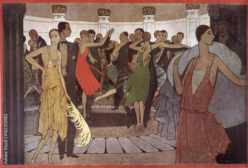 A Montmartre 'Dancing'. Date: 1929 photo