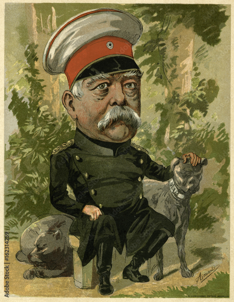 Otto Von Bismarck Cartoon Stock Photo Adobe Stock Otto Von Bismarck Cartoon Stock Photo Adobe Stock