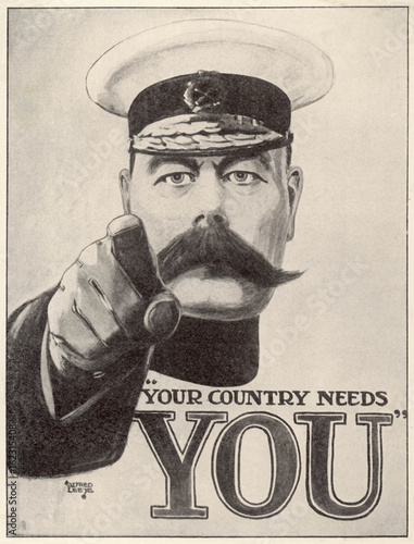 Photo Ww1 - C 1915 - Kitchener Pos. Date: circa 1915