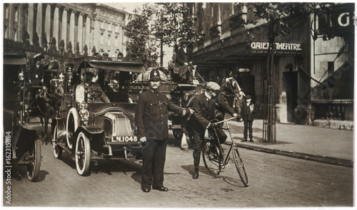 Traffic Policeman. Date: circa 1903