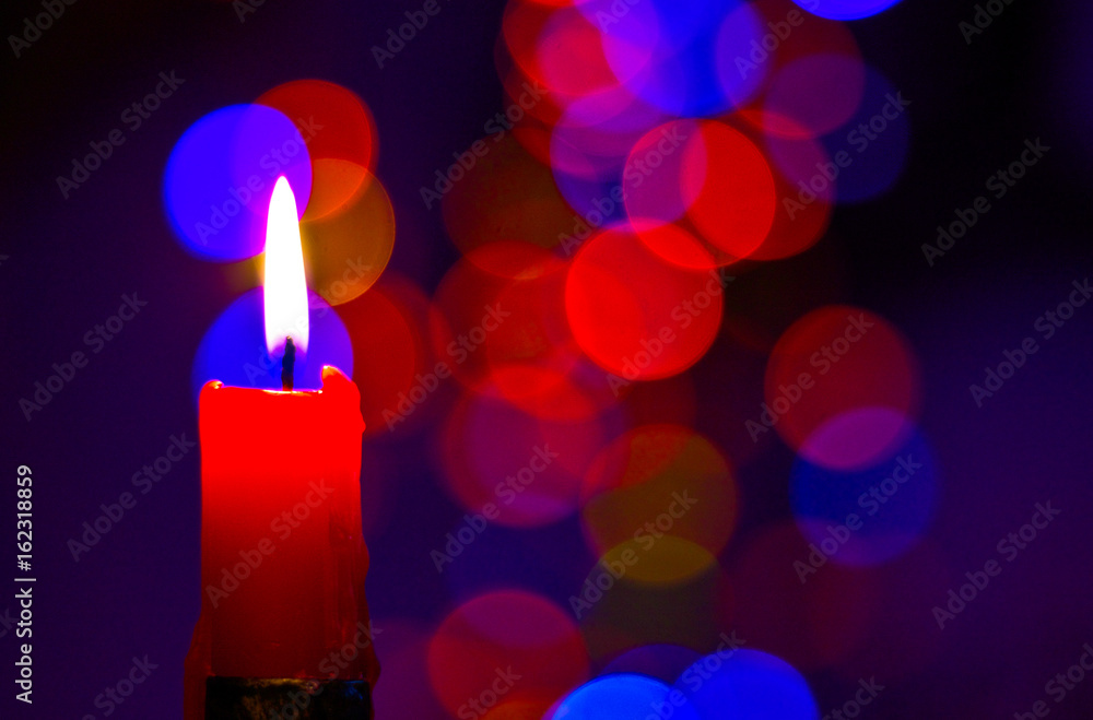 Christmas Candle with lights Christmas Candle with lights
