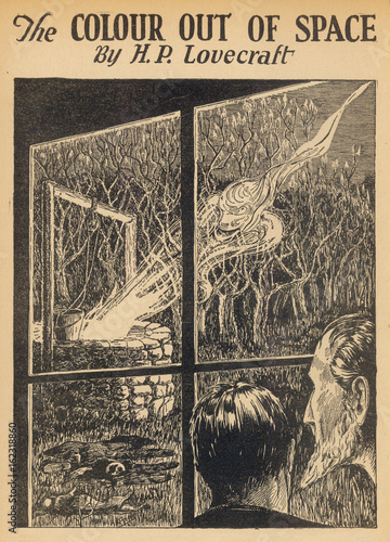 Fotografie Illustration  The Colour out of Space by H P Lovecraft