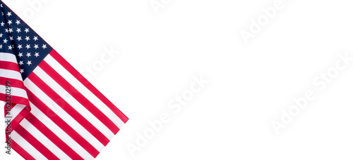 United States flag. American symbol. Independence day.
