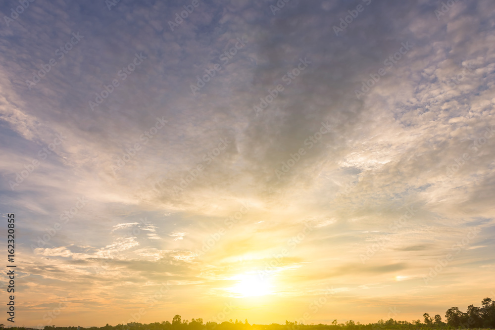 Obraz premium sunset sky