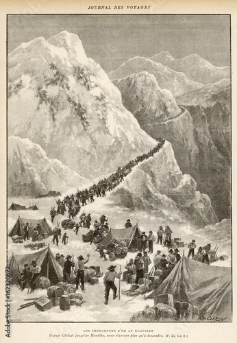 Photos Klondike Gold Rush. Date: 1897