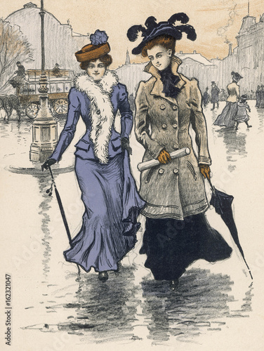Costume - Women 1901. Date: 1901 photo