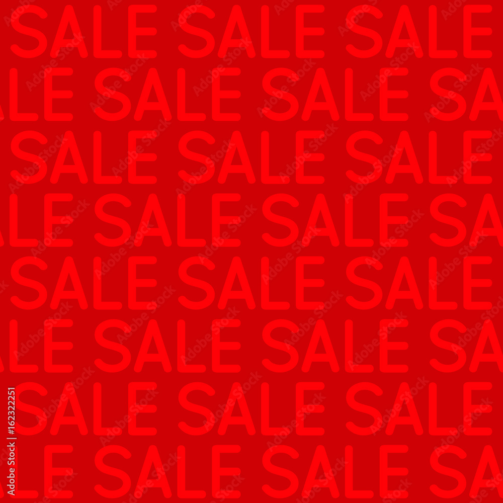 Seamless pattern with sale message ornate Seamless pattern with sale message ornate