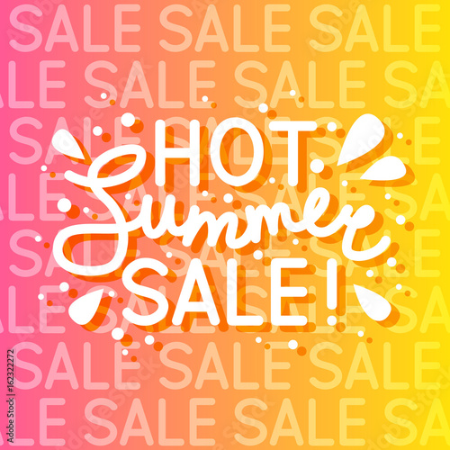Summer sale concept for Your design