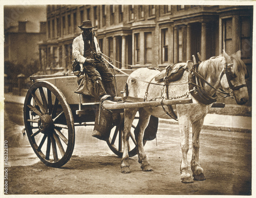 Naklejka Water Seller - 1877. Date: 1877