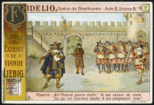 Fidelio - Liebig. Date: 1805 photo