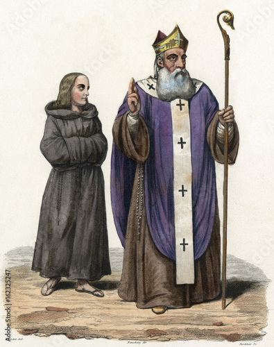 Fotografie C8 French Abbot. Date: 8th century