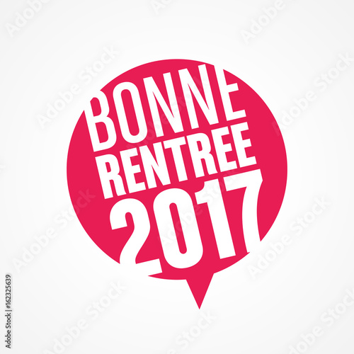 rentrée des classes 2017